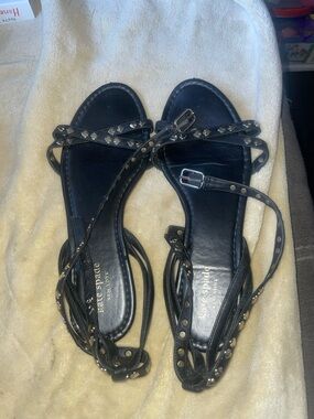 Kate Spade strap up sandals size 8
